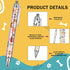 Dog Ballpoint Pens, 24 Pcs Cute Retractable Supplies, Black Ink Smooth Writing Pens for Graduation and Birthday Gifts