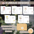 50 5 4x6in Funeral Thank You Cards with Envelopes, Designs, Watercolor Wildflower Bereavement Sympathy Thank You Card