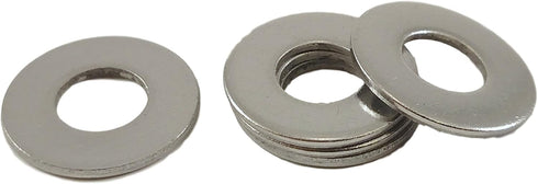 50 Pieces Stainless Flat Washers 5/16 Inch, 304 Stainless Steel