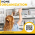 Dry Erase Magnetic Labels - Reusable Sticky Notes for Refrigerator, Blank Magnet Stickers for Writing