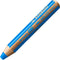 STABILO Multi-talented Pencil woody 3-in-1 - Single Pencil, Cyan Blue