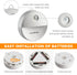 EverBrite LED Motion Sensor Night Light, Automated On & Off, Cool White for Kitchen, Bathroom, Stairs, Bedroom