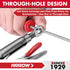 3-Piece Set 6.5" 7" 10" Arrow Locking Pliers - Long Nose and & Curved Jaw Locking Pliers, CR-MO Steel Construction