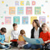Patelai 23 Pcs Reading Classroom Decorations, Reading Bulletin Board Set and Poster for Teachers