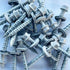 Metal Roofing Screws - #10 x 1.5” Self Tapping Hex Head with EPDM Rubber Washer, Grey (100)