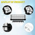 Joinfworld 35A Terminal Block, 6 Position Screw Terminal Strip with Cover & Pre-Insulated Terminal Jumper Block