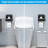 Toilet Paper Holder with Storage, Shelf of Bathroom Toilet Tissue Holder, Toilet Paper Roll Holder, Black Stainless