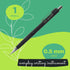 SAKURA Mechanical Pencil 0.5 mm - Pencil with 3 Eraser Refills - Fixed Sleeve for Using Rulers and Templates - Black