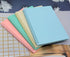 Yansanido Spiral Notebook, 4 Pcs, 10.5 Inch x 7.45 Inch, B5 Thick Plastic Hardcover, 7mm College Ruled, 80 Sheets,
