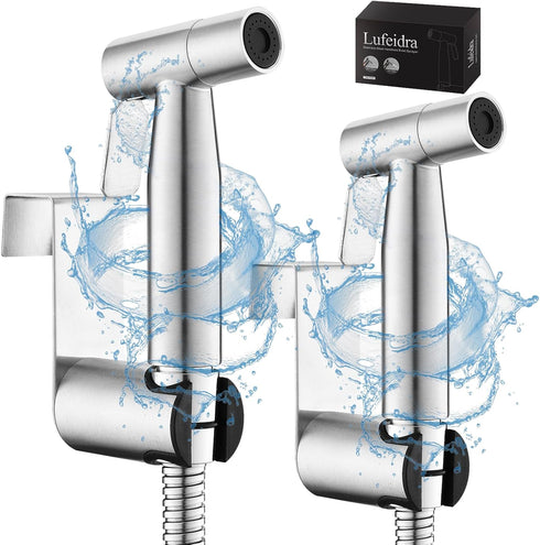 Handheld Toilet Bidet Sprayer for Toilet-Adjustable Water Pressure Control with Bidet Hose