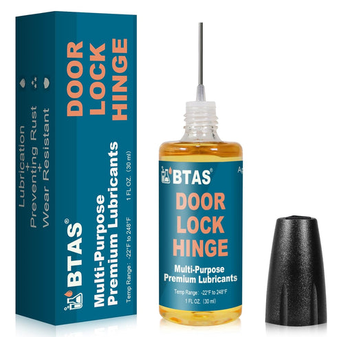 BTAS Door Lock Hinge Lubricant Oil Squeaky Fix Lube for Keyhole with
