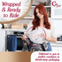 Cakebon Cake Boards - Sturdy 1/2 Thick Drums, 10 Inch Professional Fully Wrapped Edges, Black 3-Pack