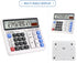 Desktop Calculator with Extra Large LCD Display, 12 Digits Accounting Calculator (OS-2135 Pro-2Pcs)
