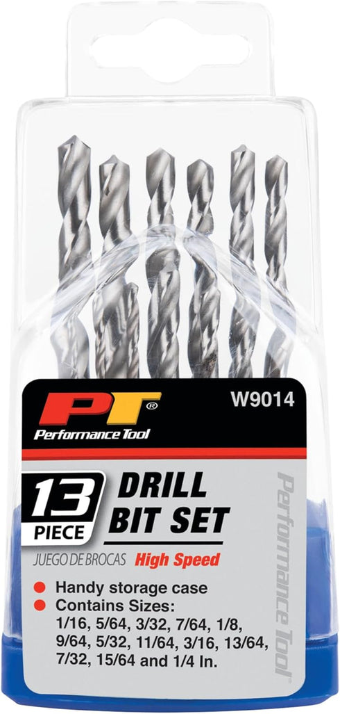 Performance Tool W9014 Drill Bit Set