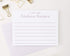 Personalized Lined Stationery for Girls, Personalized Stationary for Girls, Custom Kids Thank You Notes, Lined