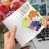 NobleWorks Happy Father's Day Greeting Card, Funny Humor for Dad or Stepdad, Notecard with Envelope, Storytime C3579FDG