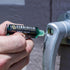 LIQUIDFIX Door, Lock & Hinge Lubricant - Reduces Noise Instantly - 4 oz Dropper & 0.5 oz Needle Oiler for Sliding Doors
