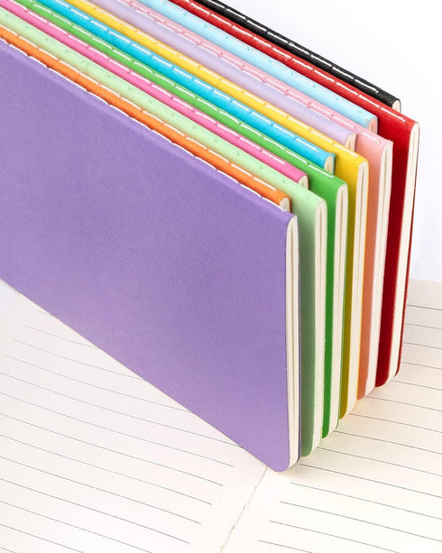 Small Lined Notepads Bulk – 36 Pack Mini Pocket Notebooks, Colorful Cover, 3.5 x 5.5 Inches, 30 Sheets Each
