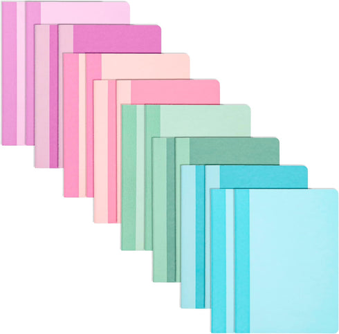 PAPERAGE Small Composition Notebook Journals, 16-Pack, 60 Pages, 8 Color Covers, College Ruled Lined Paper (Pastel)
