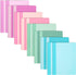 PAPERAGE Small Composition Notebook Journals, 16-Pack, 60 Pages, 8 Color Covers, College Ruled Lined Paper (Pastel)