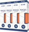 Madisi Wood-Cased #2 HB Pencils, Yellow, Pre-sharpened, 16 Packs of 12 Count, 192 Pencils