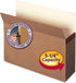 Smead File Pocket, Letter Size, Straight-Cut Tab, 5-1/4" Expansion, Redrope, 10 per Box (73234)