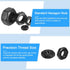 Hex Nuts (#10-32) 20Pcs, Carbon Steel Fine Thread Black Oxide Hardware for DIY Home Repair