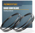 POWERTEC 59-1/2 Inch Bandsaw Blades, 1/4" x 6 TPI for Wen 3959, 2 Pack for Woodworking