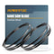 POWERTEC 63-1/2 Inch Bandsaw Blades, 1/4" x 14 TPI for Sears Craftsman 10" Tilt Head Band Saw