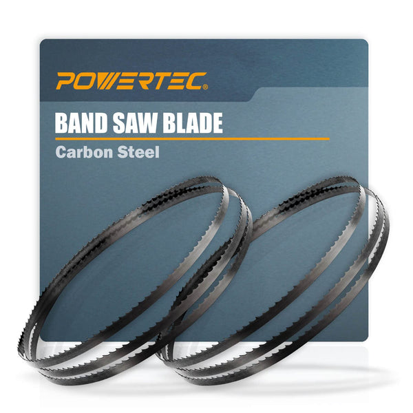 POWERTEC 72 Inch Bandsaw Blades, 1/8" x 14 TPI for Wen 3962 and Delta 28-140 Band Saw, 2 Pack