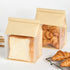 50 6.3 5.1 10.3 Inch Packaging Ohuimrt PCS Bread Bags for Homemade Sourdough Breads, x x Tin Tie Tab Lock Paper Bakery