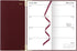 Letts of London Classic Slim Week to View Planner, Burgundy, 8.63-inch Length, Monthly Planners