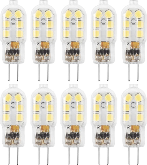 G4 LED Bulb, 12V Bi Pin 20W Halogen Bulb Replacement, NOT Dimmable,