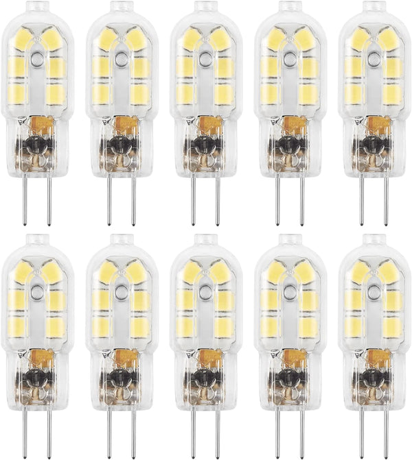 G4 LED Bulb, 12V Bi Pin 20W Halogen Bulb Replacement, NOT Dimmable,