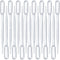 Teenitor 3ML Pipettes, Disposable Liquid Eye Dropper for Lab Science, Multi-Purpose Makeup Tool, 15Pcs