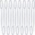 Teenitor 3ML Pipettes, Disposable Liquid Eye Dropper for Lab Science, Multi-Purpose Makeup Tool, 15Pcs