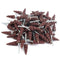 20Pcs 1/8" Shank 80 Grit Mounted Point - Abrasive Cone Shape Sandpaper for Grinding and Polishing Rotary Tool