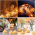LED Tea Light Flameless Candles: 24PACK with Remote Control, Long Lasting Battery Operated Tealights for Home Decor