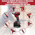 Makita to Milwaukee Battery Adapter, Compatible with Makita 18V Lithium Battery to Replace Milwaukee 18V Tools