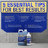 (32 Oz) Fusion CreteCare: The Ultimate Concrete Cleaner and Driveway Oil Stain Remover for Garage Floors - Oil