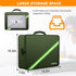 Noiposi Document Organizer, 5200? Heat Insulated Waterproof Fireproof Document Box, Portable Safe Storage for Important