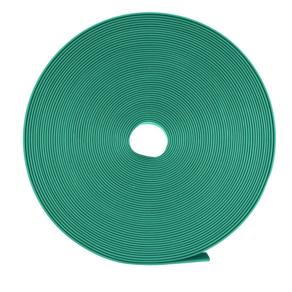 uxcell Heat Shrink Tubing 11mm Dia 17mm Flat Width 10m 2:1 Heat Shrink Tube Wire Wrap Green