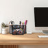 Desk Organizers and Accessories, 8 Compartments with 1 Pullout Drawer for Home, School, Office Supplies
