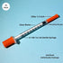 29 Gauge 1cc 1/2 Inch(13mm) Syringes,Individually Wrapped Package of 30