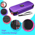 Hard Stethoscope Case with ID Slot, Large Carrying Case Compatible with 3M Littmann/ADC/Omron/MDF (Purple)