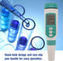 SMART SENSOR Digital Salinity Meter, Waterproof Handheld Tester with Backlight LCD for Water Monitoring