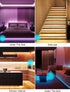 16.4FT 5V KANTUTOE Motion Activated LED Light Strip, Motion Sensor LED Light Indoor with APP Control, Under Bed Lights