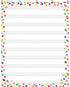 Teacher Created Resources Confetti 10 Pocket Chart, 34" x 44", TCR20328