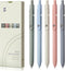 FIOVER 5pcs Gel Pens Quick Dry Ink Pens Fine Point Premium Retractable