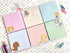 Dog Notepad Set Cute Sticky Notes Kawaii Sticky Notes Dog Sticky Notes Cute Dog Note Pads Dog Party Favors Animal Sticky Notes Cute Stationary Set Sticky Notes Cute Set